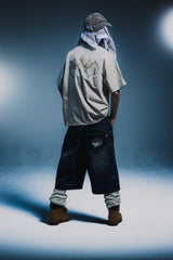 9090 × pH-1 Rhinestone Jorts