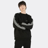 Checkerline Raglan Sweatshirt (Black)