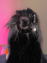 Bunny fantasy ornamental hairpin (2color)