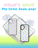[MADE] ソーダポップ ドットパターン 'EPOXY SLIVER' PHONECASE