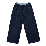Atlas Non-fade Raw Denim Wide Pants