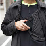 Water-repellent stretch CHEST PK SHIRT / 撥水ストレッチ チェストポケットシャツ
