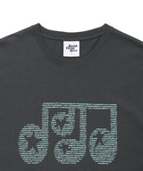 STAR NOTE SS TEE CHARCOAL(CV2GMUT503A)