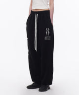 ONE SIDE THUNDER LOGO PANTS