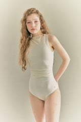 MARTINI DRAPING SWIMSUIT_Ivory