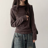  Poder Diagonal Snap High Neck Hoodie