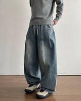Ridge Curved Denim Pants