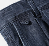 26SS★ Blue Shadow Wide Denim Pants