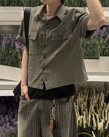 Morin Double Crop Check Shirt