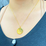 Custom Round Necklace