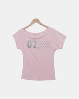 Yael Studded One-Shoulder T-Shirt