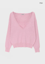 [MADE] Koziel Cashmere Deep V-Neck Knit
