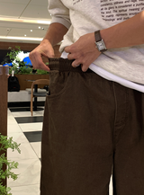 Hills Basic Carpenter Bermuda Banding Pants