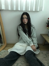 Popsicle V-Neck Knit (3color)