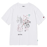 KIRSH X TOKYO CITY ARTWORK T-SHIRT - WHITE   