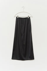 (W) Oslo Silk Long Skirt