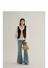 Classic Layered V-Neck Knit Vest