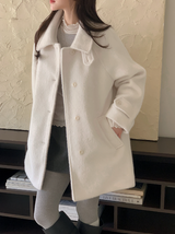 [SHOPPERMADE] レイナハイネックキルティングハーフコート