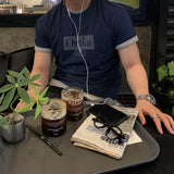 ルックリトルヴィンテージシティレタリングクロップショートスリーブTシャツ