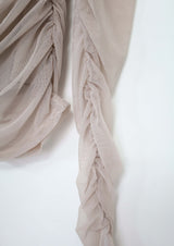 Ara off-Shoulder Mesh Tee