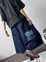 Backdown Anis Tattoo Graphic Bermuda Shorts 4color