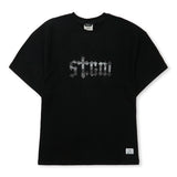 Tiger Camouflage STGM Semi-oversized T-shirts Black 
