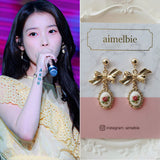 [IU Earring] Mary Earring - Vintage Rose Version