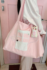 [BITTE DOSAN X SHAKIRI] PINK DOOR REVERSIBLE BAG (PINK)