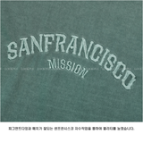  Lapel San Francisco Ice Pigment Washing Ban Pallies