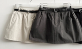 Lipo Pintuck Belt Set Banding Miniskirt