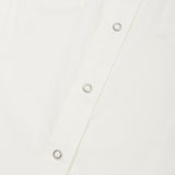 SEMI SLIM FIT SHORT SLEEVED SHIRT [WHITE]