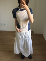 Stopper Nylon Balloon Skirt (2color)