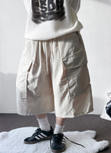 Windy Nylon Rustling Cargo Bermuda 5 Color