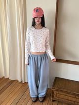 べりテッドスウェットパンツ