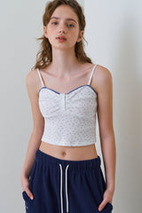 Daisy sleeveless top