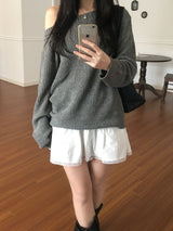 Neff Off-Shoulder Knitwear (3 colors)