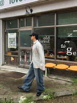 No.1358 ストライプFシャツ (3color)