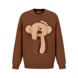 13DE MARZO Doozoo Cover One Eye Sweater