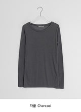ギルモヒレイヤードUネック長袖Tシャツ