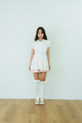 SOFTY DOT PIQUE DRESS 