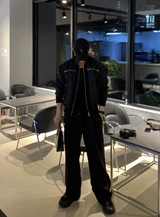 ローカスヘザーローバンデッドクロッピードウィンドブレーカージャケット