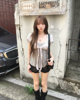 Dark cross shorts