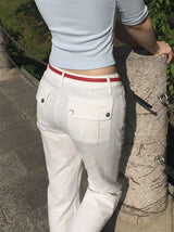 シヴェンファッジポケットブーツカットパンツ