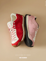 WE FLOWER Fashionable New Hobo Shoes, Versatile, Comfortable and Light - weight - Sakura Pink