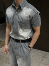 Ever denim two-tuck pants