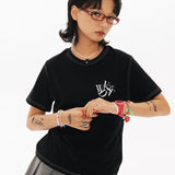 WDVSTロゴtシャツ