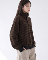 (UNISEX) 2Way Finger Hole Fleece Top