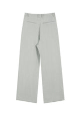 Linen Wide Pants (BEIGE)