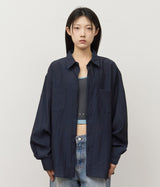 Silent Crack Striped Shirt