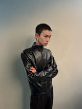 FAKE LEATHER JACKET